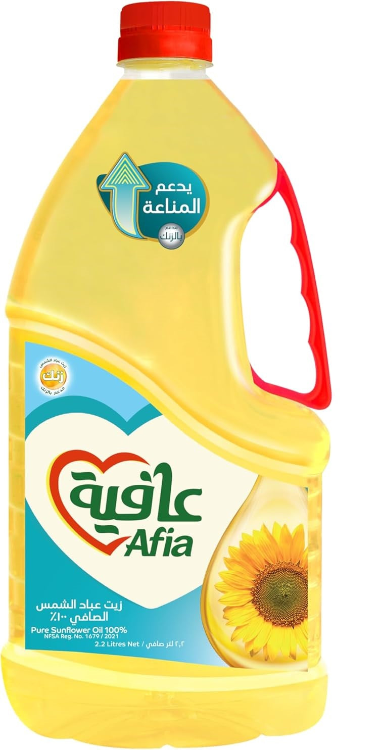 زيت عافية عباد الشمس، 2.2 لتر