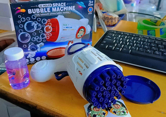 مسدس بابلز للأطفال لصنع الفقاعات