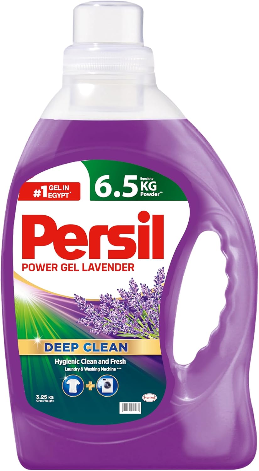برسيل ديب كلين بلس للغسالات الاوتوماتيكية 3.25 لتر-رائحة اللافندر