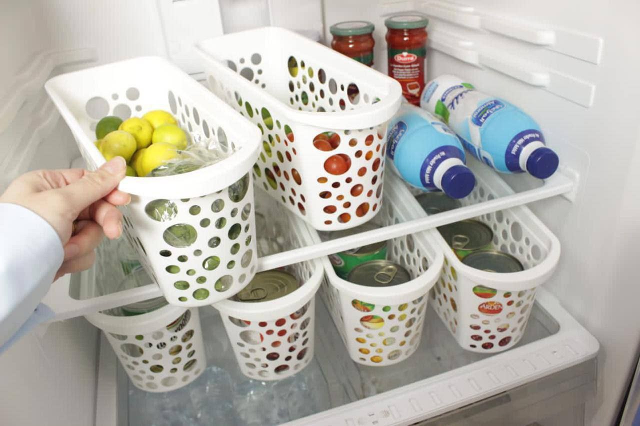 علب تنظيم ثلاجه