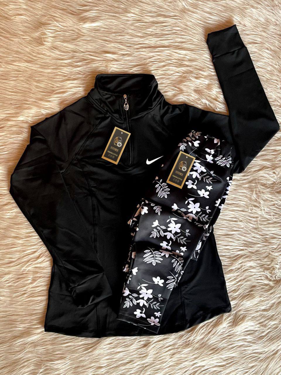 طقم رياضي تيشرت+ليجن