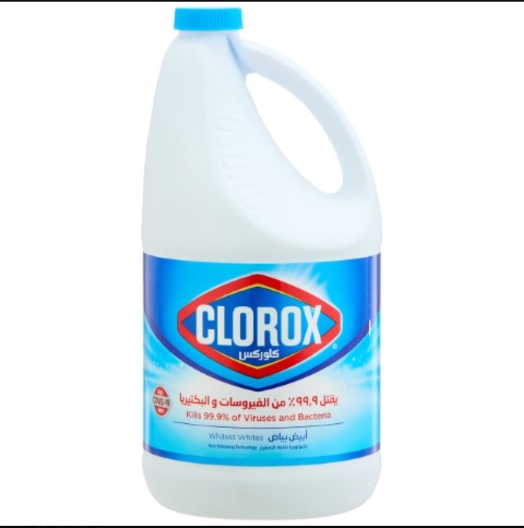 كلوركس مبيض ابيض