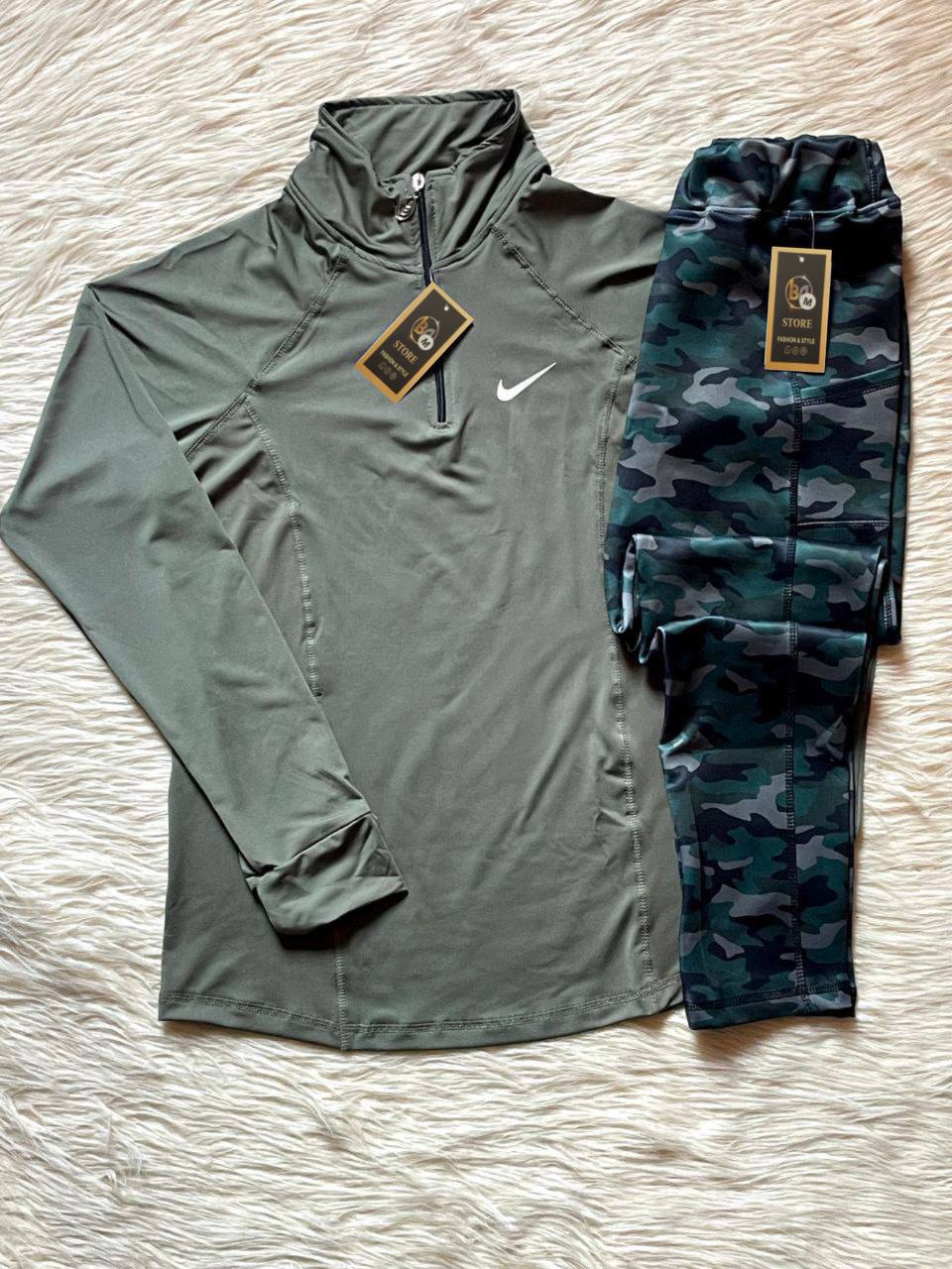 طقم رياضي تيشرت+ليجن