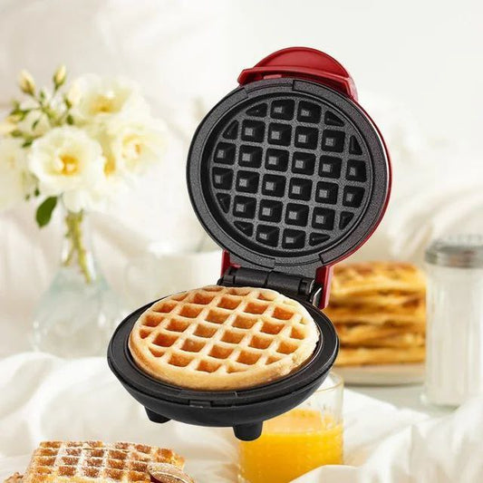ماكينة صنع الوافل الكهربائية الصغيرة المحمولة