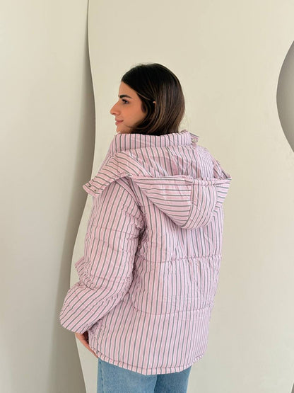 جاكيت كرش مقلم