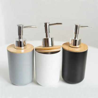 موزع صابون خشبي عالي الجودة