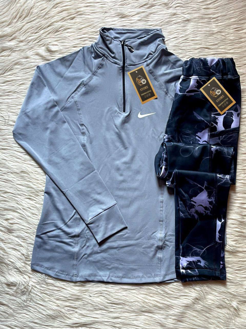 طقم رياضي تيشرت+ليجن