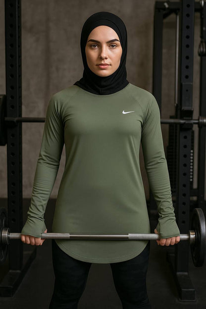 تيشرت رياضي طويل