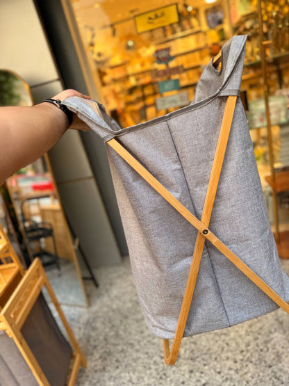 باسكيت غسيل ملابس قابل للطي يسهل تخزينه ونقله للغسيل والالعاب