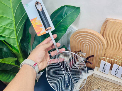 شيالة طعمية وبطاطس أستانلس يد بلاستيك