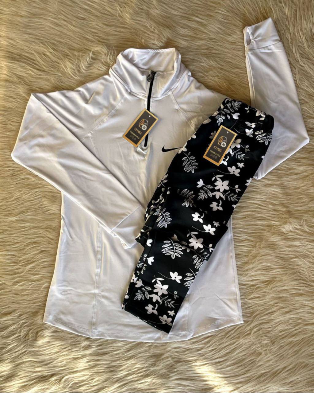 طقم رياضي تيشرت+ليجن