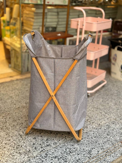 باسكيت غسيل ملابس قابل للطي يسهل تخزينه ونقله للغسيل والالعاب