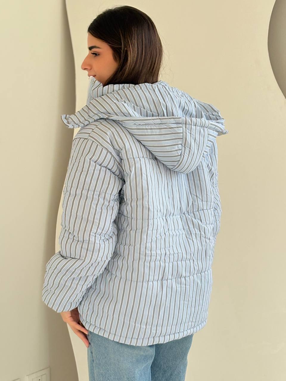 جاكيت كرش مقلم