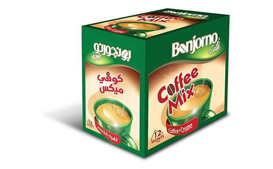 كوفي ميكس 2×1 بونجورنو، عبوة 12 كيس