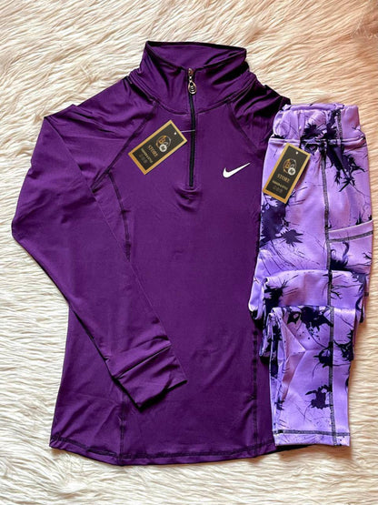 طقم رياضي تيشرت+ليجن