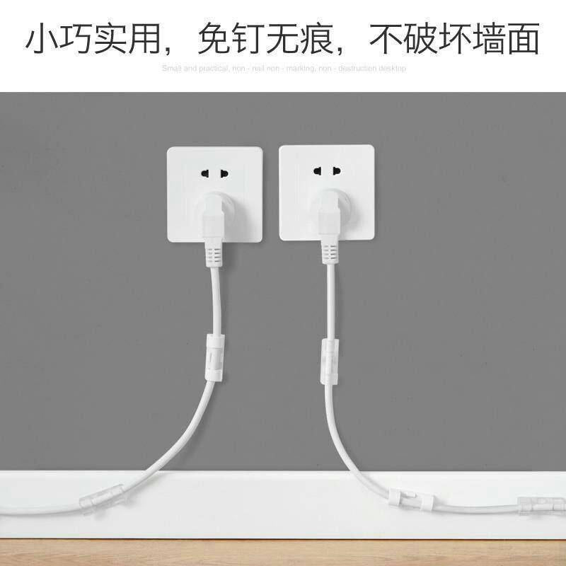 مشابك كابلات ذاتية اللصق مصممة لتنظيم الكابلات في المكتب، السيارة، والمنزل بكفاءة عالية. تأتي المجموعة بـ20 قطعة توفر حلاً عمليًا لإدارة الأسلاك