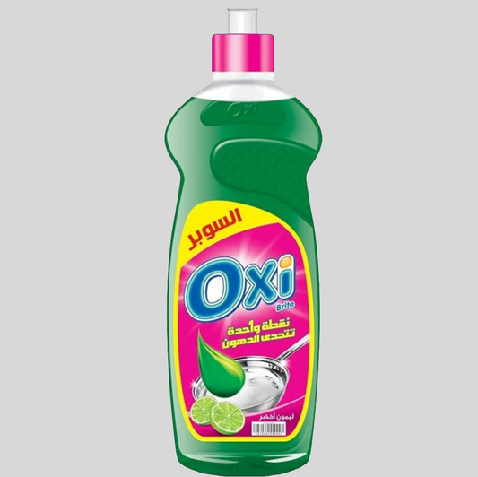 أوكسي صابون سائل للاطباق -ليمون اخضر -1لتر