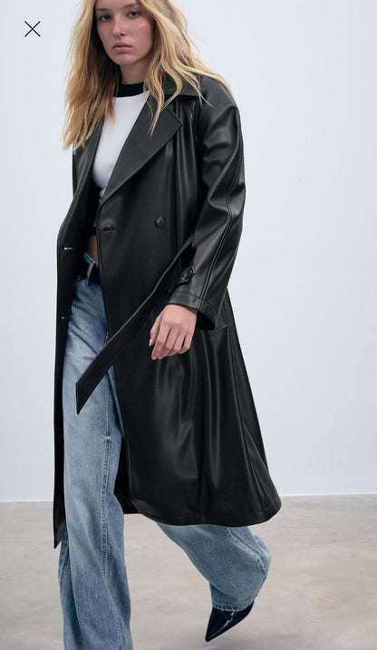 بالطو جلد حريمي  للنساء