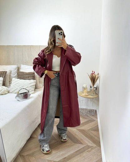 بالطو جلد حريمي  للنساء