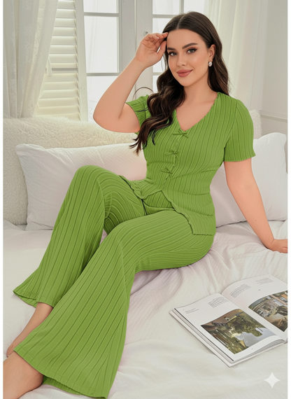 بيجامه ريب مضلع