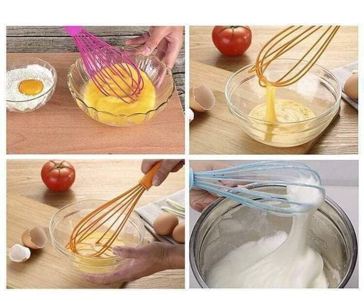 مضرب بيض سيليكون