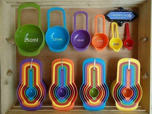 طقم معيار الوان 6*1