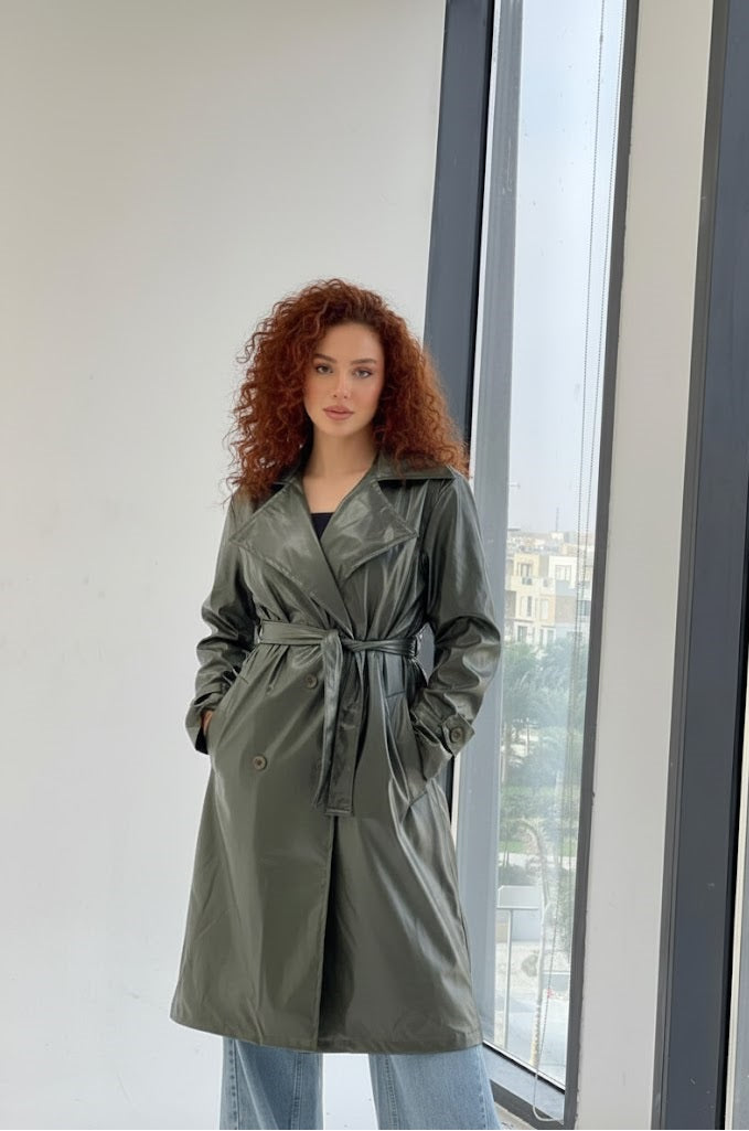 بالطو جلد حريمي  للنساء